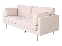 Boom Bank 3 Persoons Beige.-Vente-unique Clearance