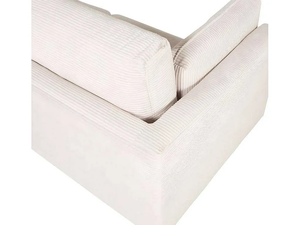 Boom Bank 3 Persoons Beige.-Vente-unique Clearance