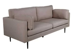Boom Bank 3 Persoons Bruin.-Vente-unique Discount