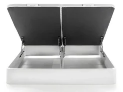 Boxspring - 180 X 200 Cm - Wit Mat - Hestia Van Ysmee-Ysmée