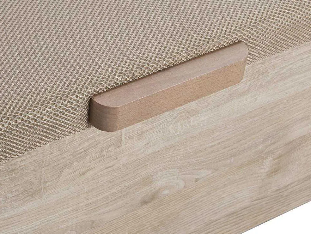 Boxspring 180 X 200 Cm - Licht Naturel - Hestia Van Ysmee-Ysmée New