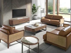 Bruine Leren Fauteuil 5113-Angel Cerda