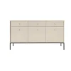 Buffetkast - 3 Laden En 3 Deuren - Beige - Bogdan-Vente-unique Sale