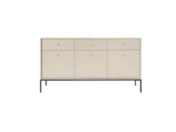 Buffetkast - 3 Laden En 3 Deuren - Beige - Bogdan-Vente-unique Sale