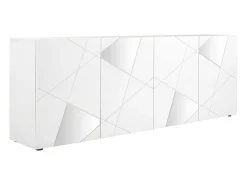 Buffetkast Cantiano - 4 Deuren - Witgelakt-Vente-unique Sale