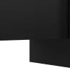Buffetkast Met 4 Deuren Van Mdf - Zwart En Goudkleurig - Luvonia-Vente-unique Discount