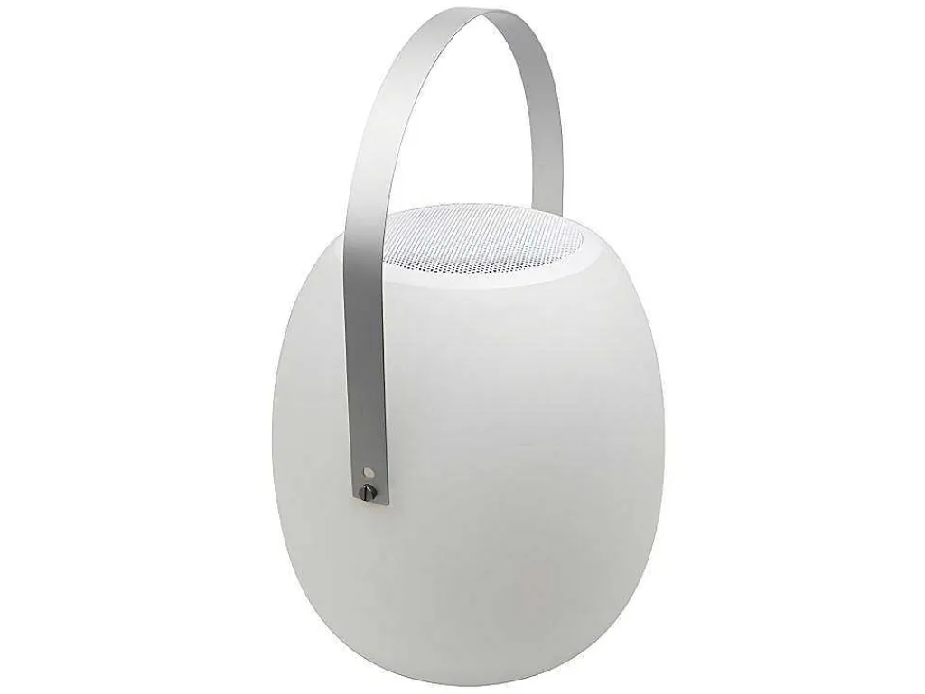 Buitenlamp Op Voet Met Bluetooth-Verbinding Speak - Metaal - H27 Cm - Veranderende Kleuren-OZAIA New