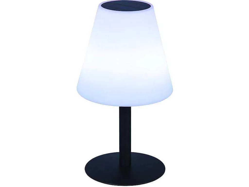 Buitenlamp Op Voet Met Led-Verlichting Edison - Metaal - H36 Cm - Veranderende Kleuren-SOLARGEO Hot