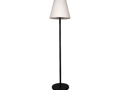 Buitenlamp Op Voet Met Led-Verlichting Wiley - Metaal - H150 Cm - Veranderende Kleuren-SOLARGEO Online