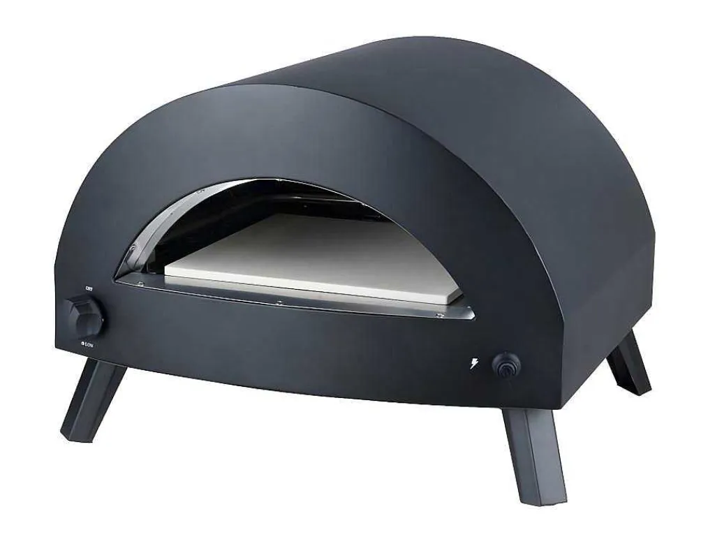 Bukom Pizza Oven Til Gas Zwart.-Vente-unique Best