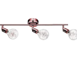 Bulbs Spot, Koper, 58,3X9X14 Cm,-EPIKASA