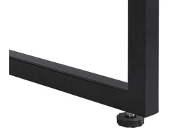 Bureau Met 3 Lades - Mdf En Metaal - Kleuren: Naturel En Zwart - Akivi-Vente-unique Discount