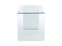 Bureau Muriel Met Opbergruimte - 4 Laden - Gehard Glas & Mdf-Vente-unique Hot