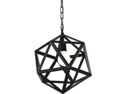 Cage Hanglamp, Zwart, 30X30X100 Cm,-EPIKASA