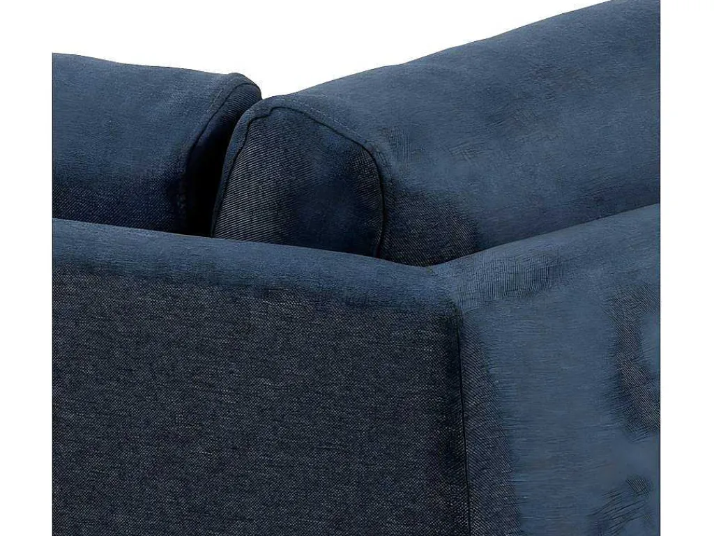 Calverton Hoekbank Chaise Longue Rechts Gericht Donkerblauw.-Vente-unique Outlet