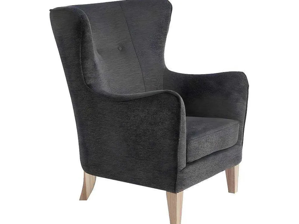 Campo Fauteuil Donkergrijs.-Vente-unique Best