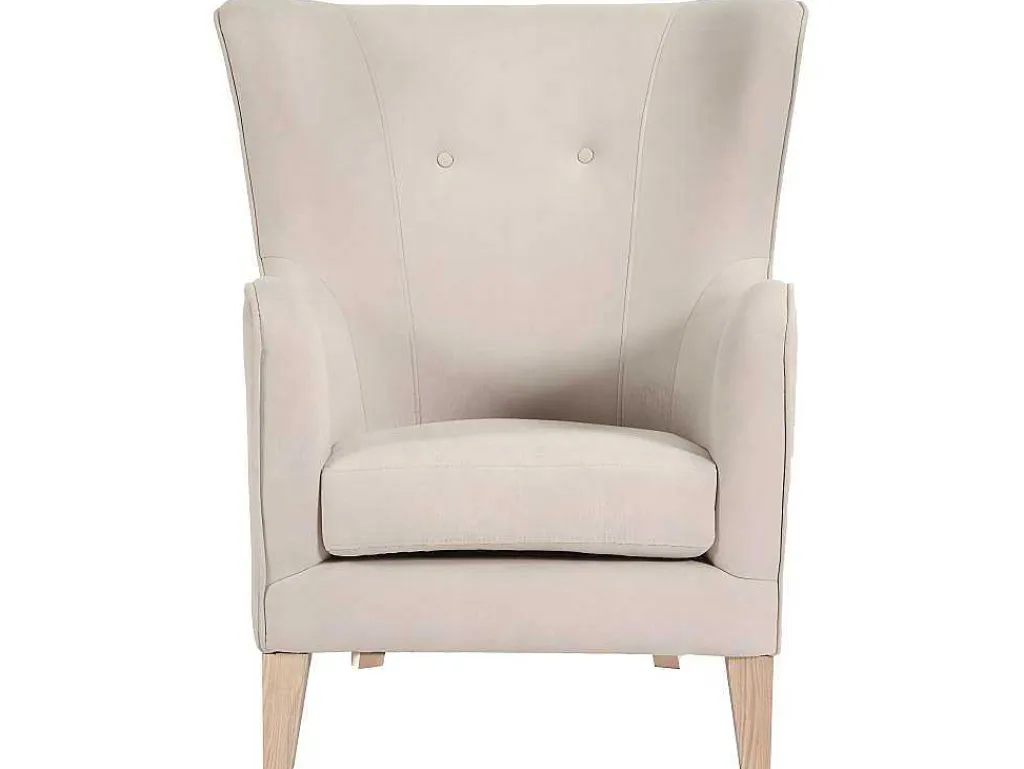 Campo Fauteuil Zandkleurig.-Vente-unique Online