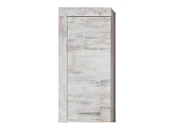Cancun/Boombad Badkamerkast 1 Deur Wit Grenen Decor.-Trendteam Online