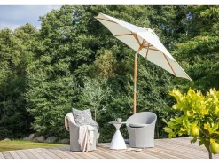 Cerox Parasol Met Kantelfunctie Wit.-Vente-unique Hot