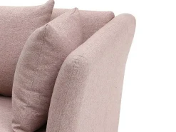 Chaise Longue Links Van Roze Stof Napasa-Vente-unique Sale