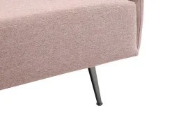Chaise Longue Links Van Roze Stof Napasa-Vente-unique Sale