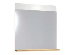 Ciara Spiegel 1 Plank Artisanaal Eiken Decor, Spiegelglas.-Trendteam Clearance