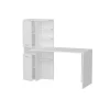 Clio Bureau, Wit, 150X60X135 Cm,-EPIKASA Best