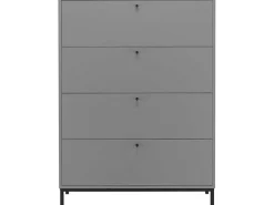 Commode 4 Laden Grijs-Loft24 Discount