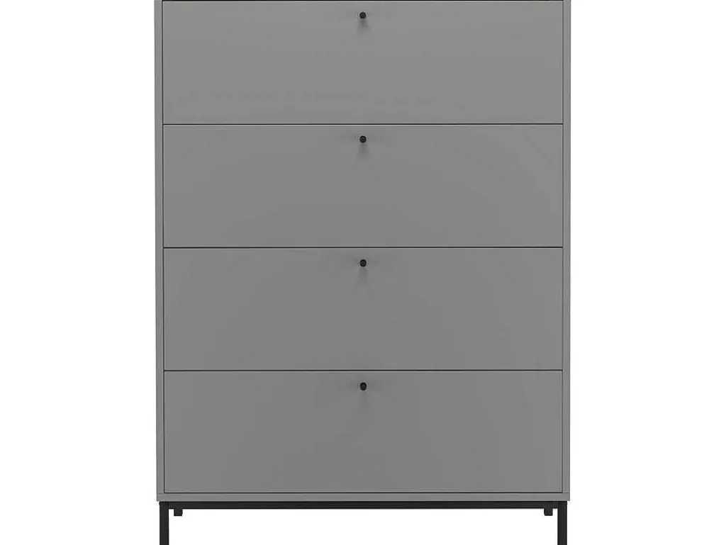 Commode 4 Laden Grijs-Loft24 Discount