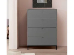 Commode 4 Laden Grijs-Loft24 Discount