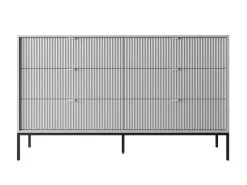 Commode Met 6 Lades - Grijs - Liouba - Van-PASCAL MORABITO Outlet