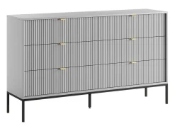 Commode Met 6 Lades - Grijs - Liouba - Van-PASCAL MORABITO Outlet