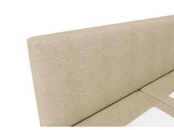 Complete Set Met Boxspring En Hoofdbord + Bedbodem + Matras + Topmatras - 180 X 200 Cm - Stof - Beige - Onan Van Ysmee-Ysmée Discount