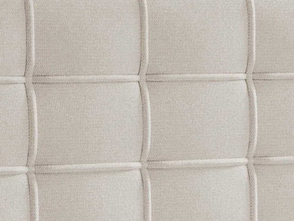Complete Set Met Boxspring En Gecapitonneerd Hoofdbord + Bedbodem + Matras + Topmatras - 160 X 200 Cm - Stof - Beige - Inao Van Ysmee-Ysmée