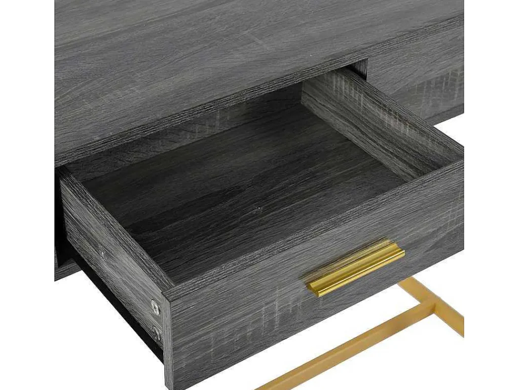 Console Met 1 Lade - Moderne Stijl - Grijs-ModernLuxe Hot