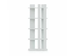 Cristiana Boekenkast, Wit, 75X20X180 Cm,-EPIKASA Discount