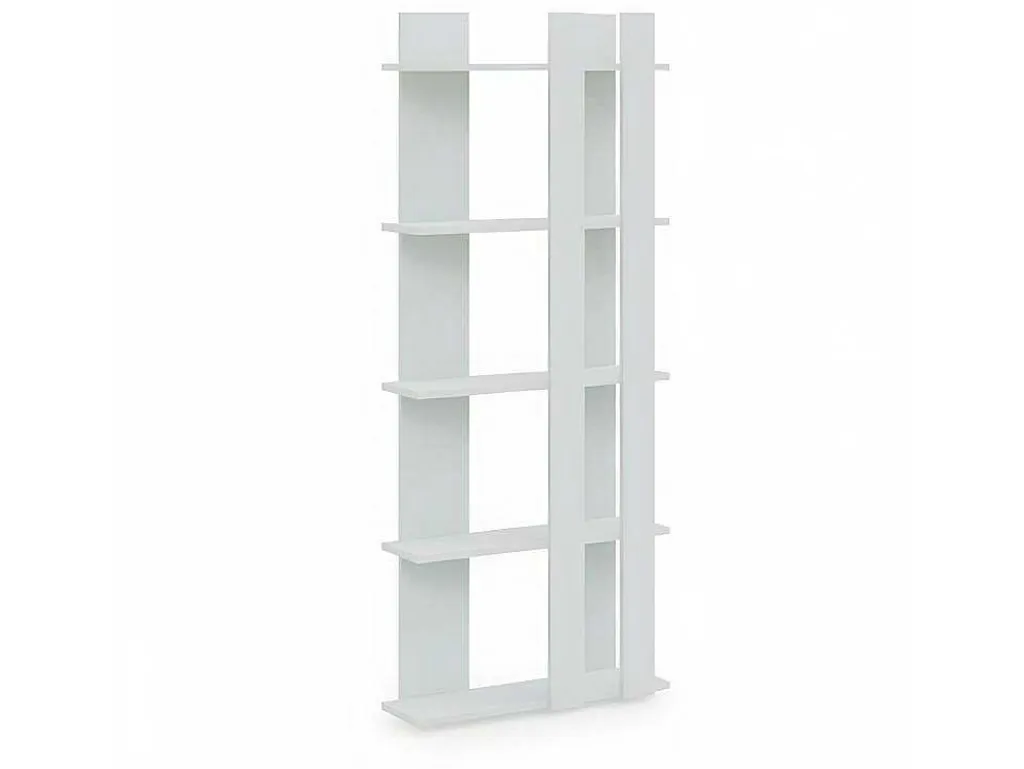 Cristiana Boekenkast, Wit, 75X20X180 Cm,-EPIKASA Discount