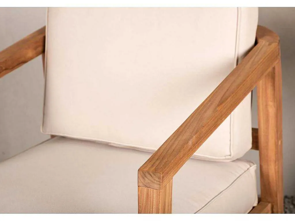 Cushio Tuinkussen Voor Stoel Roomkleurig.-Vente-unique Hot