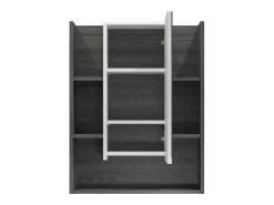 Daily Spiegelkast 1 Deur, 5 Planken, Wit.-Vente-unique Discount