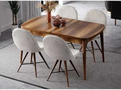 Dalila Tafel, Walnoot, 178X80X72 Cm,-EPIKASA Clearance