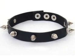 Decoratief Beeldje Panter Met Halsband, Zwart Hoogglans Met Kraag-Vente-unique Hot