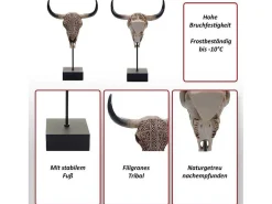 Decoratief Staand Figuur Koeienschedel Mcw-D30-Vente-unique