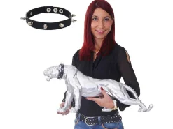 Decoratiefiguur Luipaard Appel (Set Van 2)-Vente-unique New
