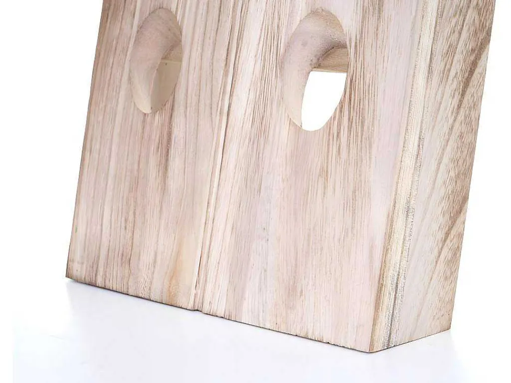 Decoratieve Trilplank, Natuurlijk Bruin-Vente-unique Clearance