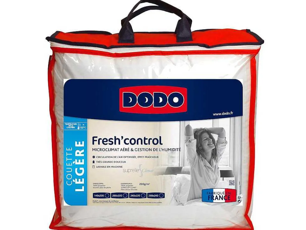 Dekbed Anti-Transpiratie Fresh Control - 240X260 Cm-DODO Outlet