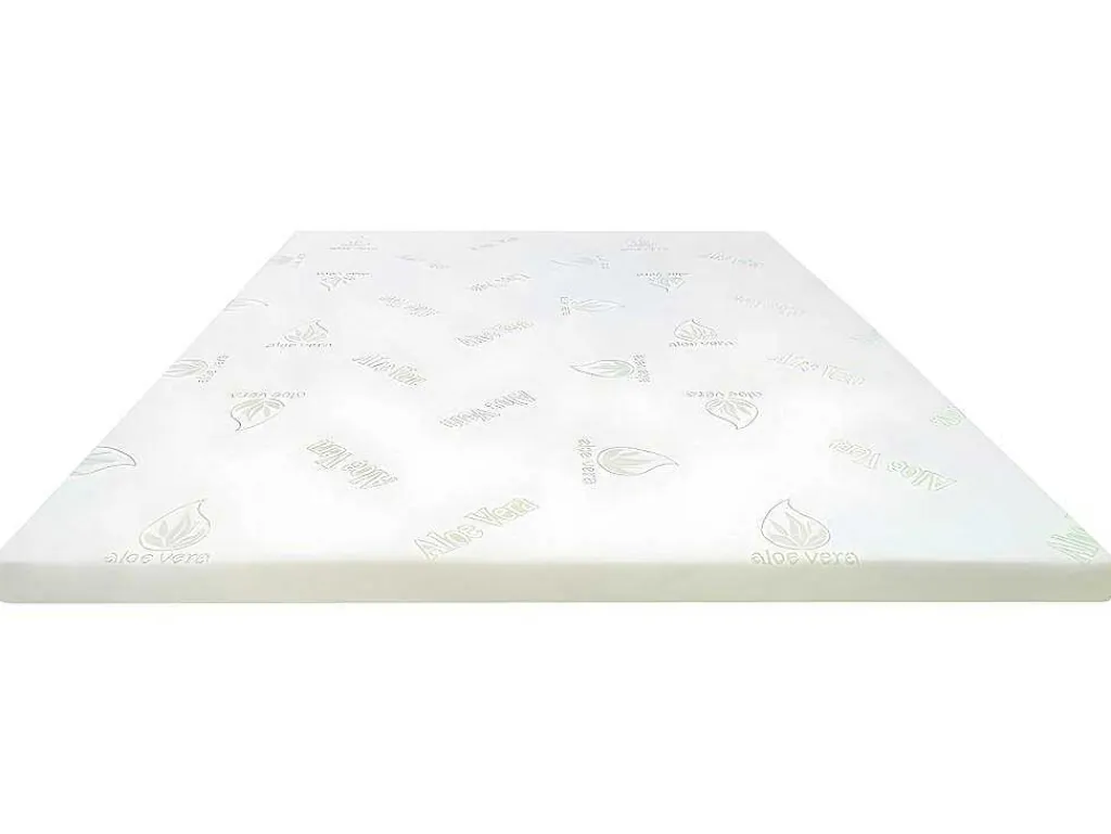 Dekmatras Luxe Met Vormgeheugen Aloe Vera Van - 180 X 200 Cm-NATUREA Outlet