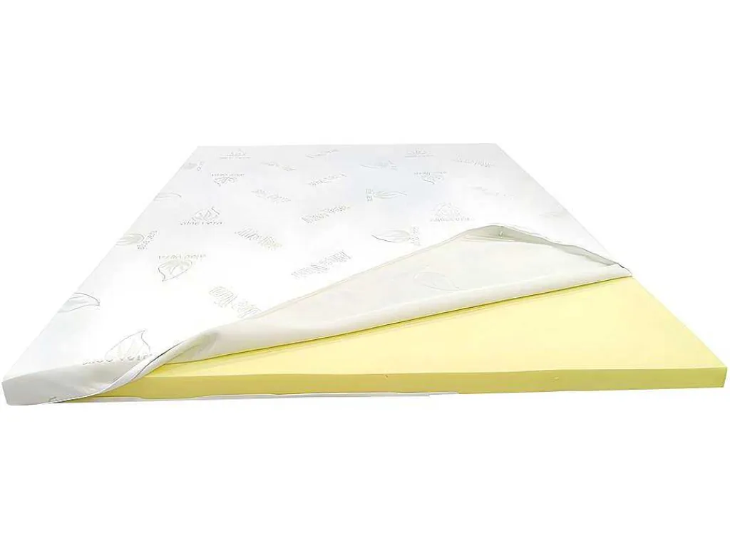 Dekmatras Luxe Met Vormgeheugen Aloe Vera Van - 140 X 190 Cm-NATUREA Online