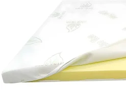 Dekmatras Luxe Met Vormgeheugen Aloe Vera Van - 160 X 200 Cm-NATUREA