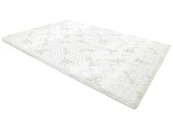 Dekmatras Met Vormgeheugenschuim Aloe Vera Van - 180 X 200 Cm-NATUREA Online