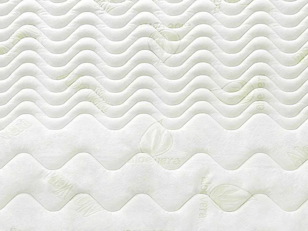 Dekmatras Met Vormgeheugenschuim Aloe Vera Van - 180 X 200 Cm-NATUREA Online
